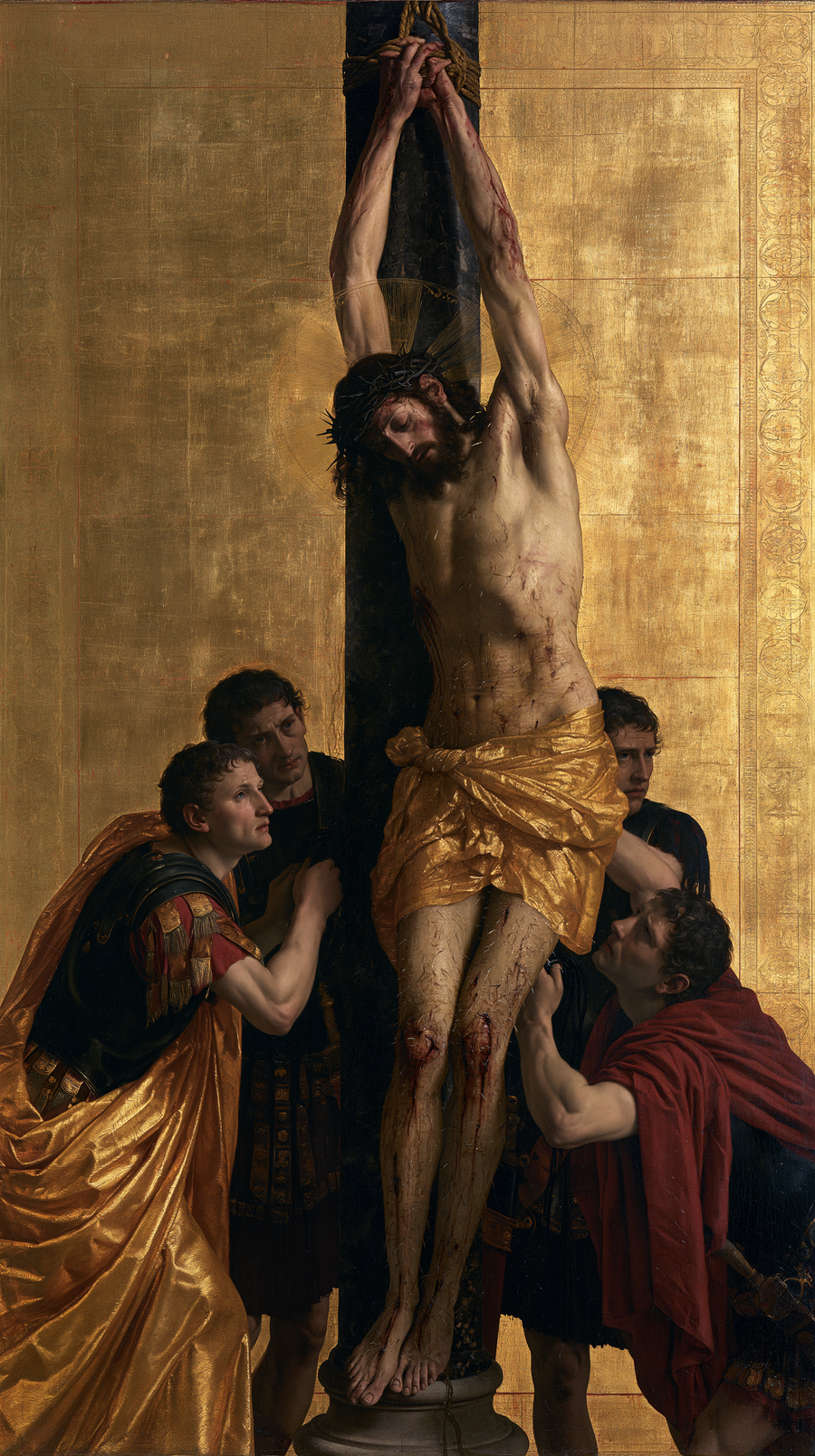 A Flagelação de Cristo - Sagrado Dourado · Retrato n° 3