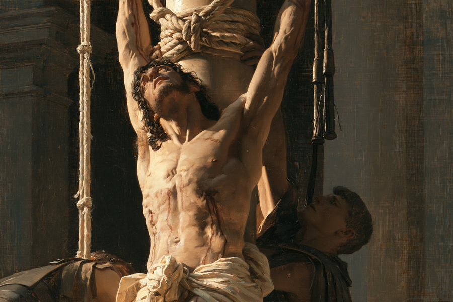 The Flagellation of Christ - Symbolist · Landscape n° 4