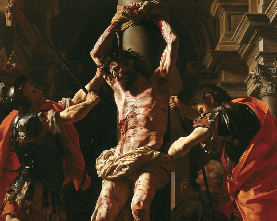 The Flagellation of Christ - Sacred monumental view · Landscape n° 1