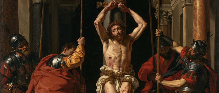 The Flagellation of Christ - Sacred monumental view · Landscape n° 7