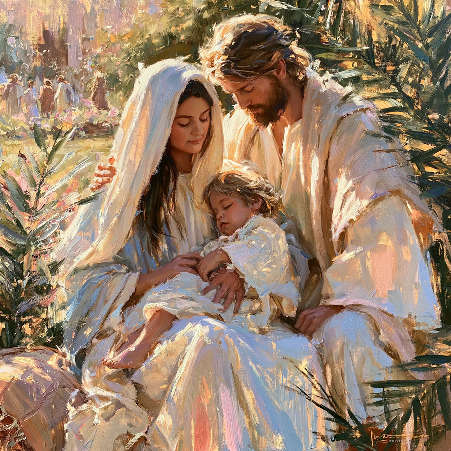 The Holy Family - Impressionist · Square n° 1