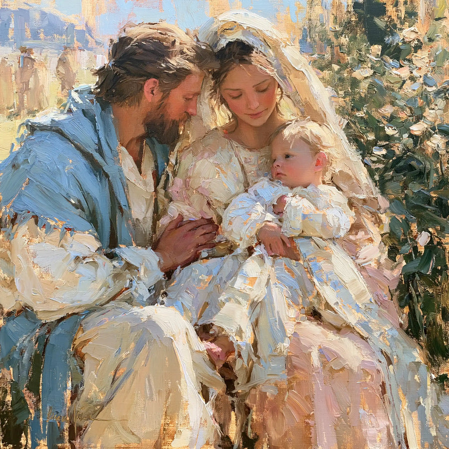 The Holy Family - Impressionist · Square n° 5