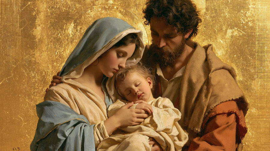 The Holy Family - Sacred Gold · Landscape n° 12