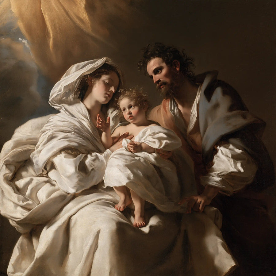 The Holy Family - Theatrical Baroque · Square n° 1