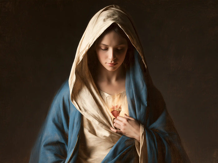 The Immaculate Heart of Mary — The Light Hand Beneath the Flame