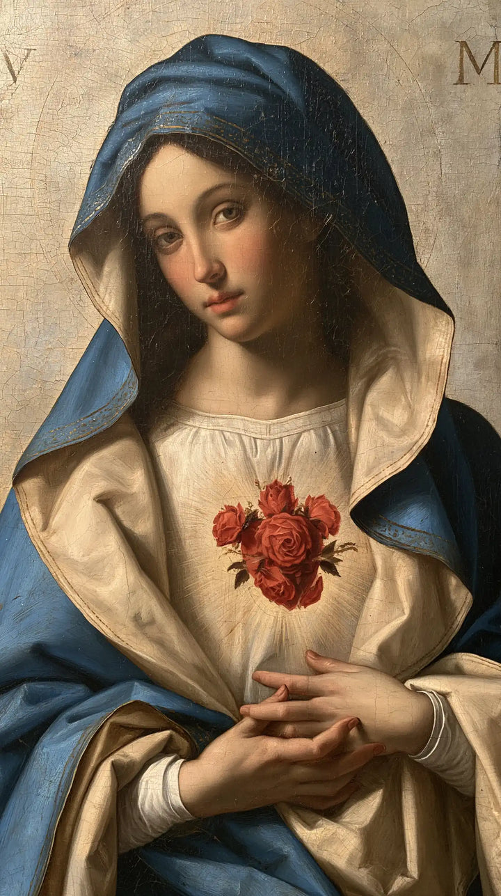 Immaculate Heart of Mary - Florentine Renaissance · Portrait n° 3