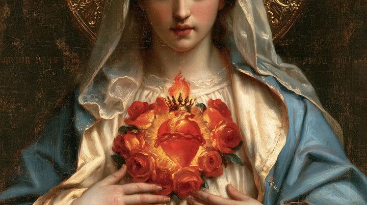 The Immaculate Heart of Mary — The Great Heart in the Scarlet Ring