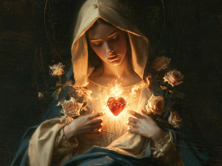 Immaculate Heart of Mary - Mary as Divine Light · Landscape n° 4