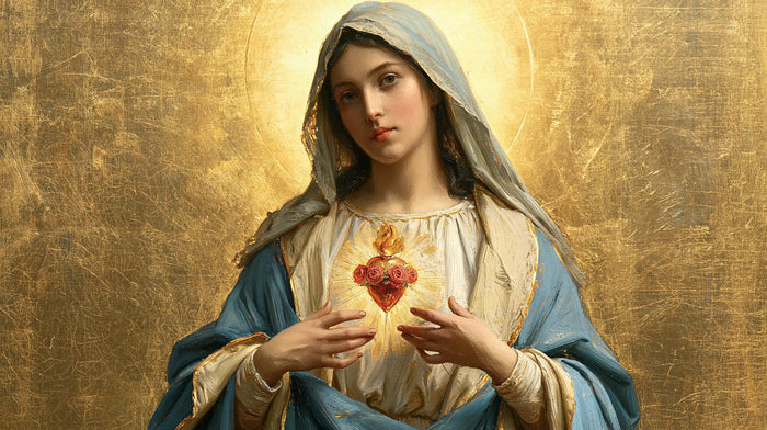 The Immaculate Heart of Mary — The Little Heart Between Two Pale Hands