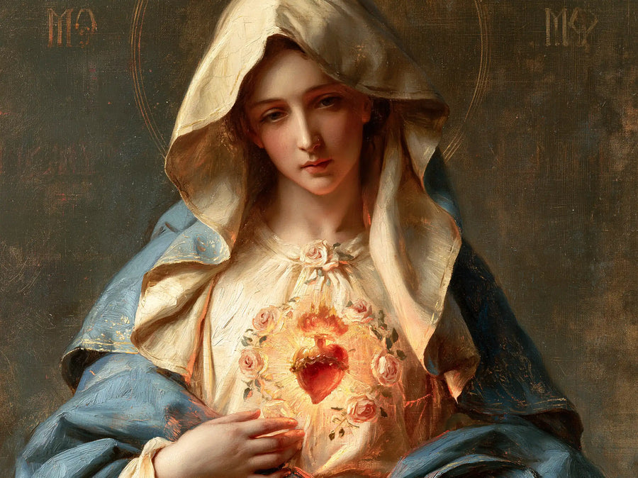 Immaculate Heart of Mary - Sacred Maternal Tenderness · Landscape n° 6
