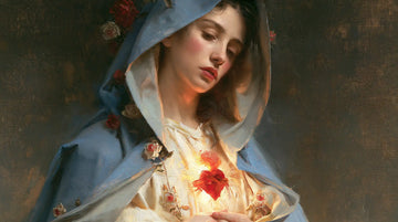 Immaculate Heart of Mary - Sacred Maternal Tenderness · Landscape n° 24