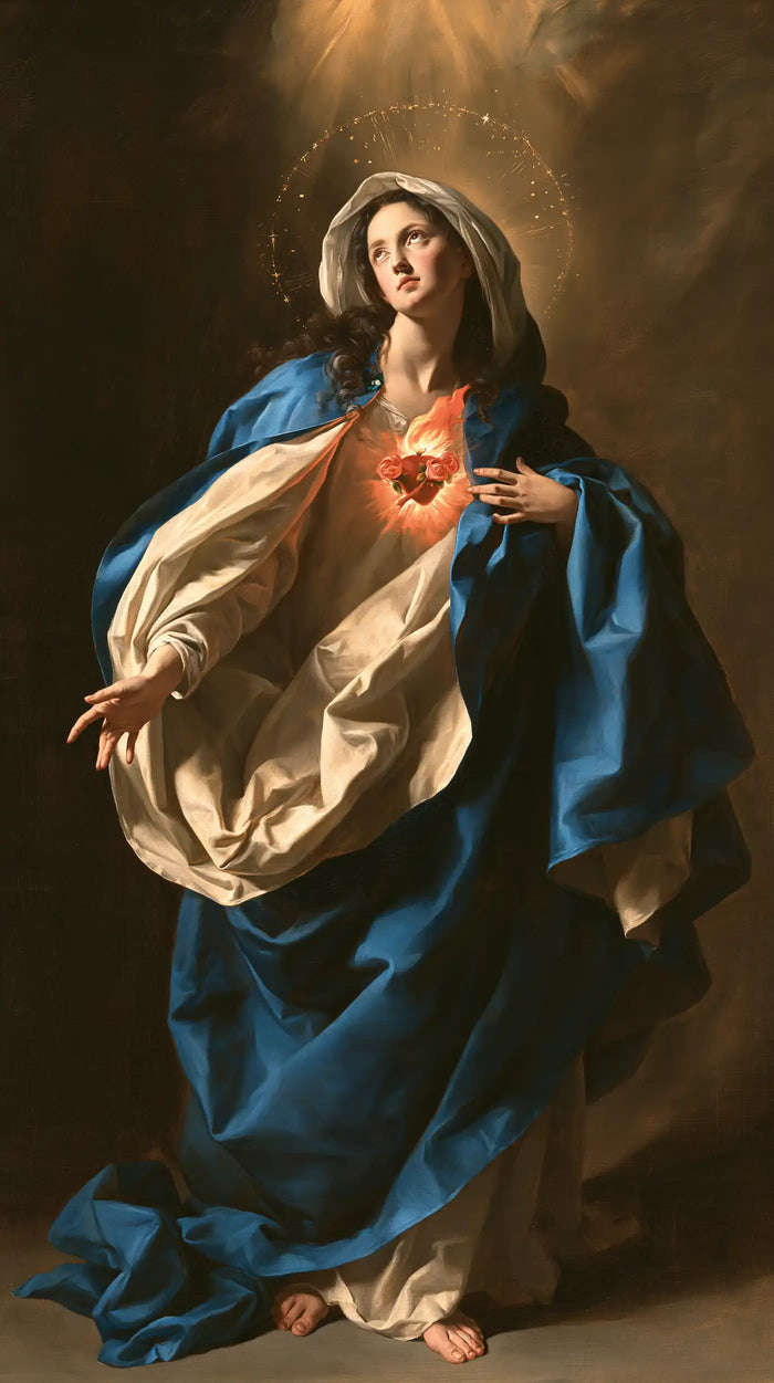 Immaculate Heart of Mary - Theatrical Baroque · Portrait n° 4
