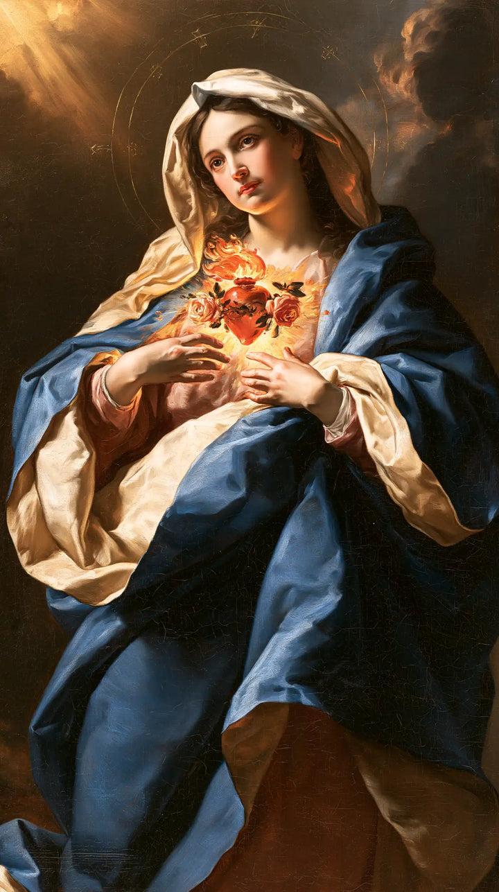 Immaculate Heart of Mary - Theatrical Baroque · Portrait n° 7