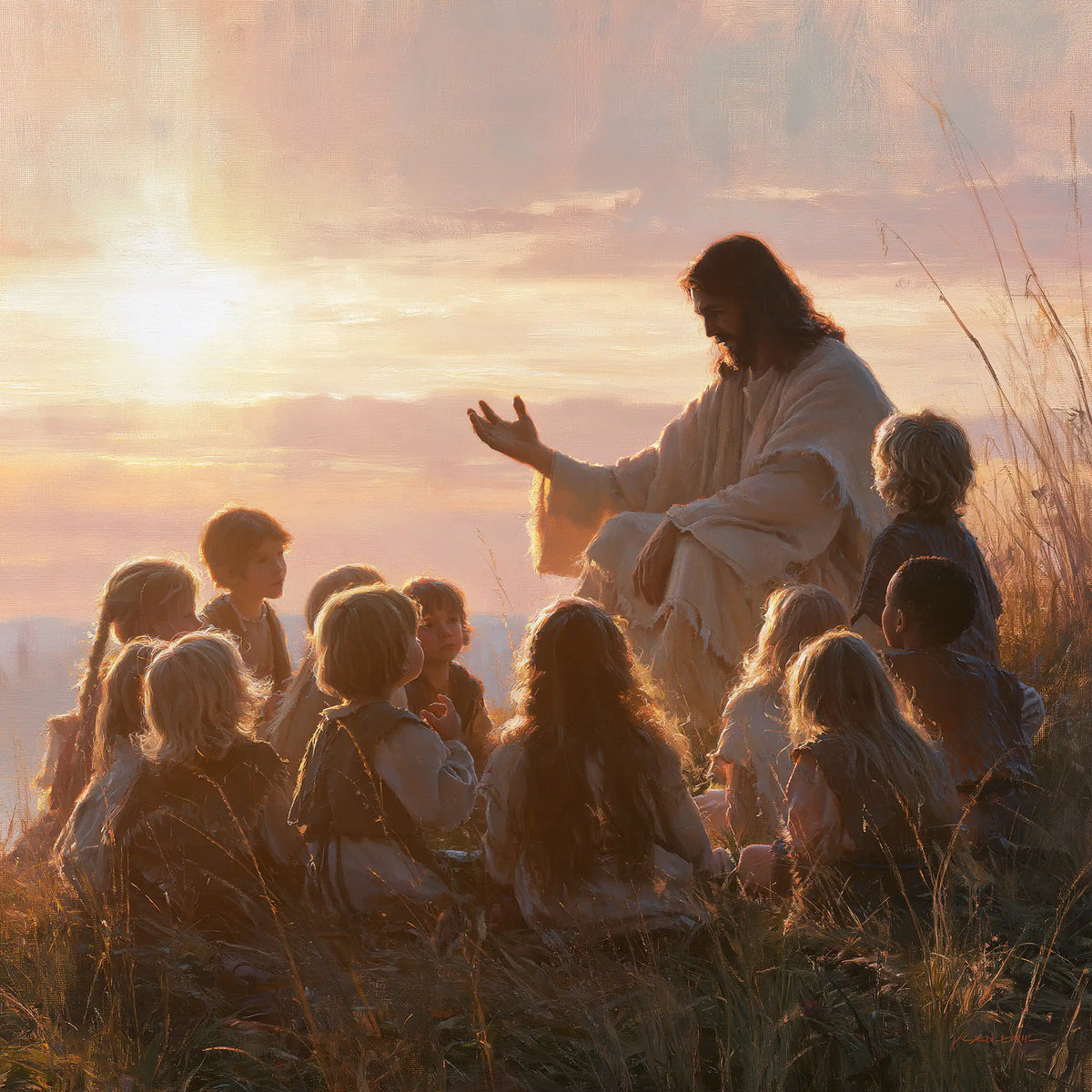 Jesus and the Children — Welcome in the Great Radiance