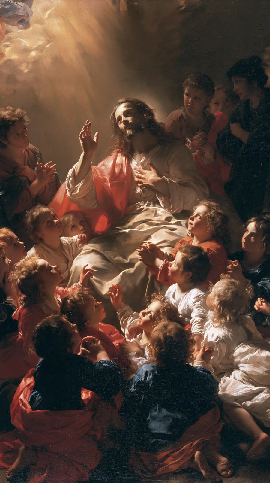Jesus and the Children - Theatrical Baroque · Portrait n° 2