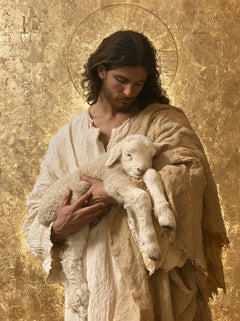 Jesus and the Lamb — The Fine Circle of Loving Care