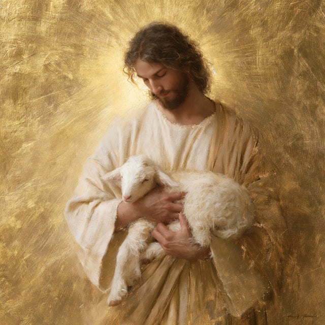 Jesus and the Lamb — Fragility Within the Solar Circle