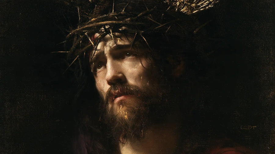 Jesus Crowned with Thorns — The Gaze beyond the Dark