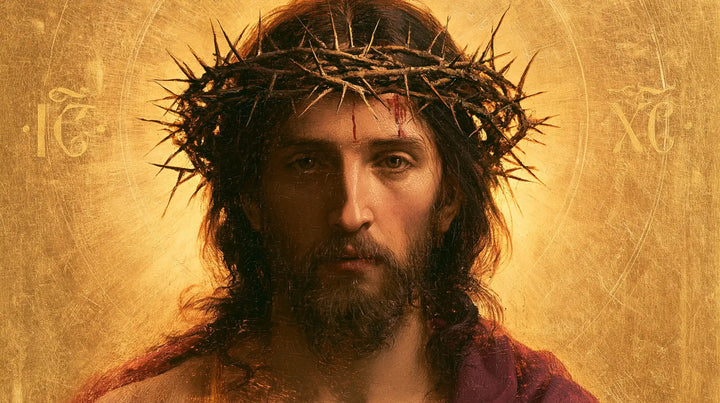 Jesus Crowned with Thorns — The Low Crown in Solar Gold
