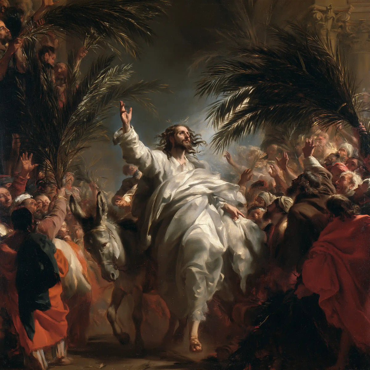 Jesus Enters Jerusalem – Theatrical Baroque · Square no. 5