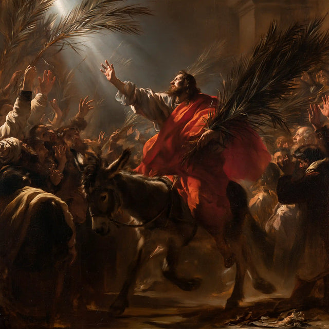 Jesus Enters Jerusalem – Theatrical Baroque · Square no. 6