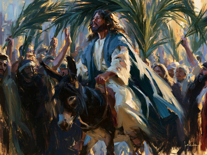 Jesus Enters Jerusalem – Expressionist · Landscape no. 2