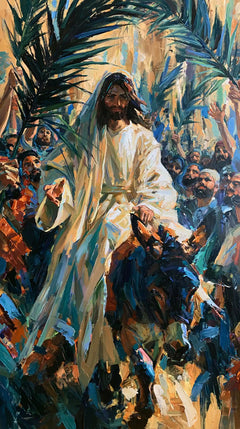 Jesus Enters Jerusalem – Expressionist · Portrait no. 1