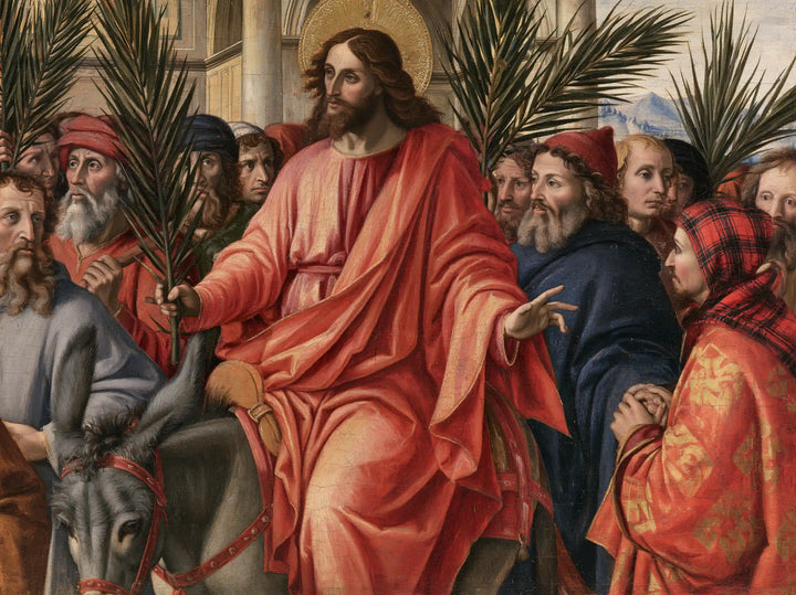 Jesus Enters Jerusalem – Florentine Renaissance · Landscape no. 4