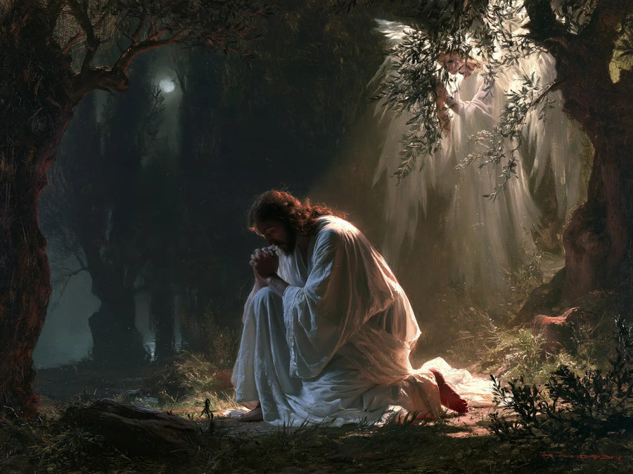 Jesus in Gethsemane — Consolation for the Bowed Brow