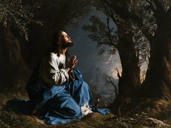 Jesus in Gethsemane - Florentine Renaissance · Landscape n° 1