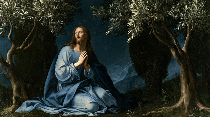 Jesus in Gethsemane - Florentine Renaissance · Landscape n° 15