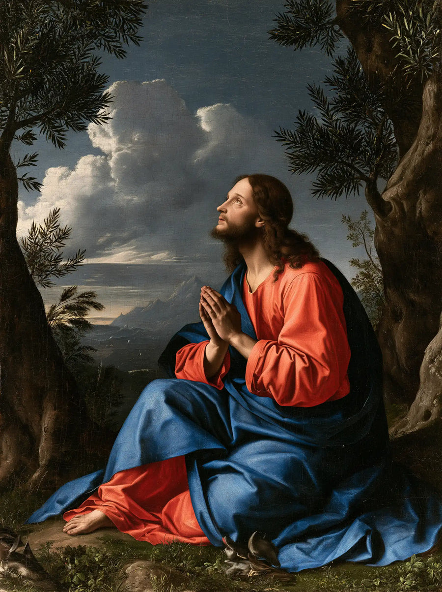 Jesus in Gethsemane - Florentine Renaissance · Portrait n° 11