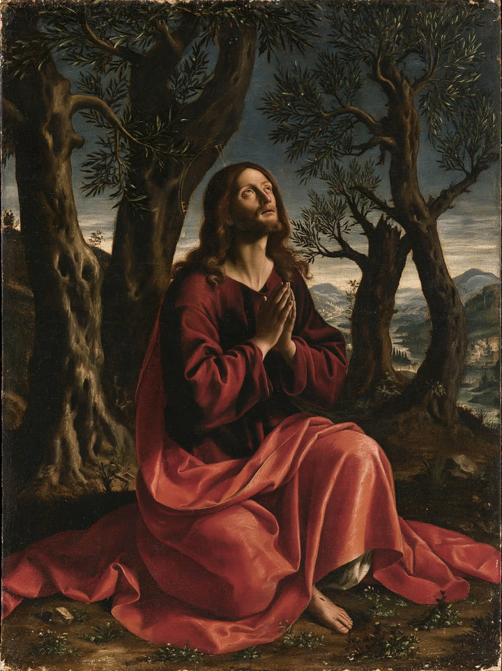 Jesus in Gethsemane - Florentine Renaissance · Portrait n° 12