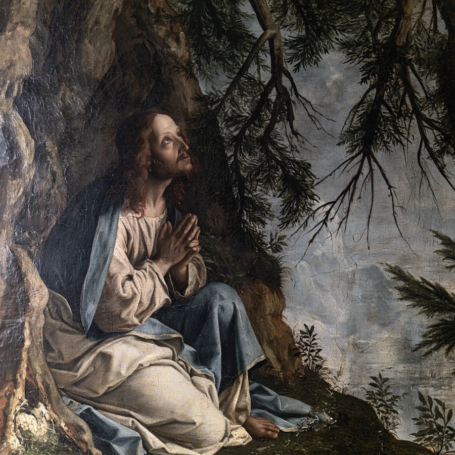 Jesus in Gethsemane - Florentine Renaissance · Square n° 6