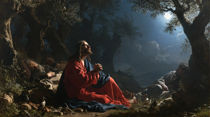 Jesus in Gethsemane — The Gaze above the Apostles’ Rest