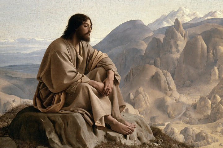 Jesus in the Desert - Florentine Renaissance · Landscape n° 13