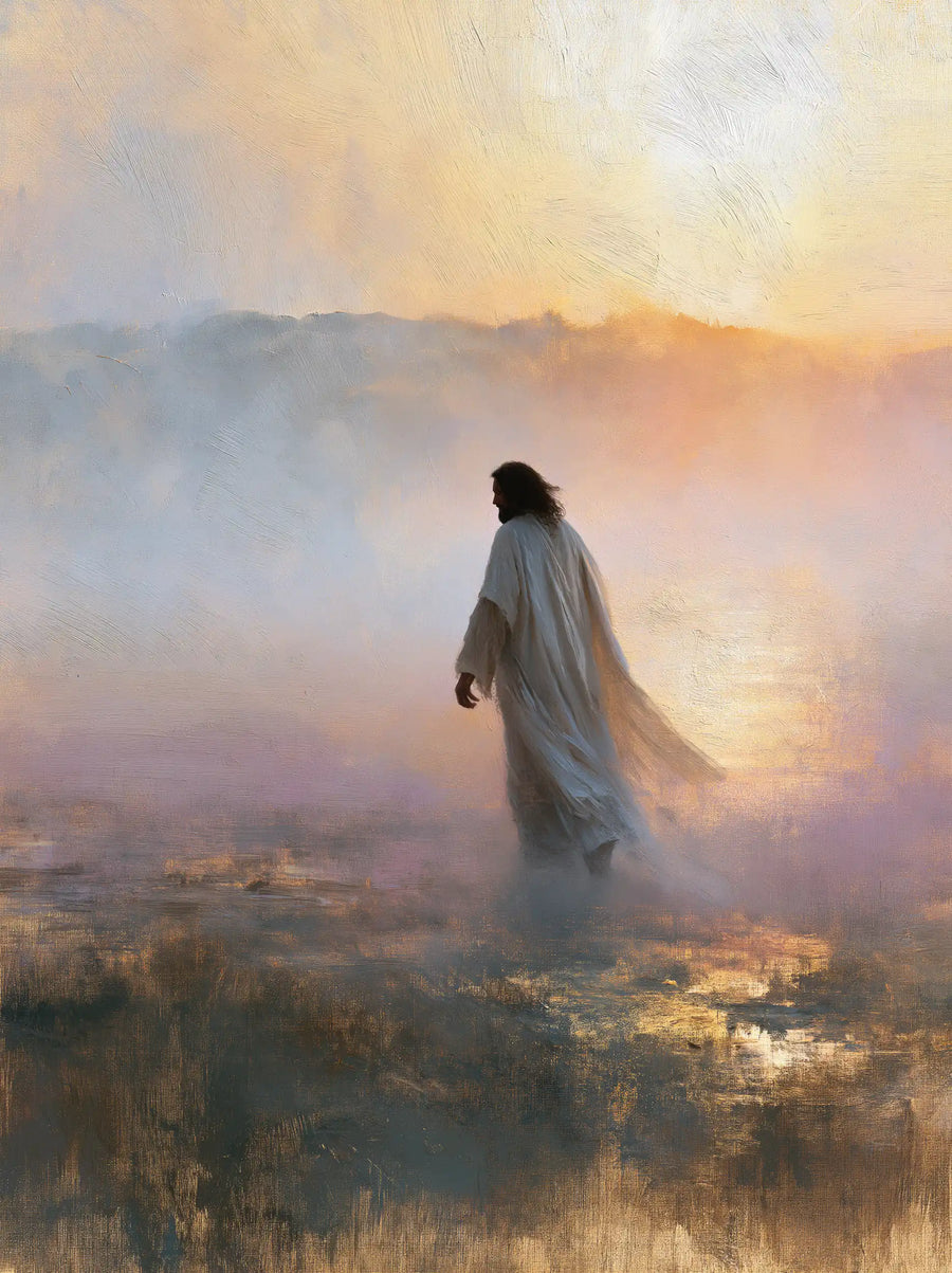 Jesus in the Desert - Impressionist · Portrait n° 21