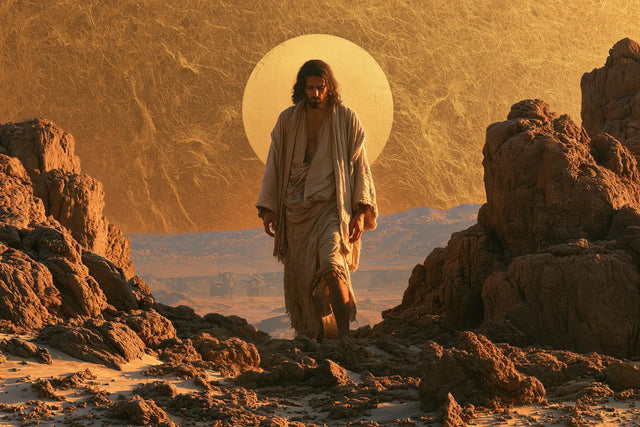 Jesus in the Desert — Walking through the Copper Cleft
