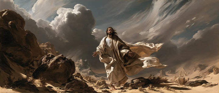 Jesus in the Desert - Theatrical Baroque · Landscape n° 26