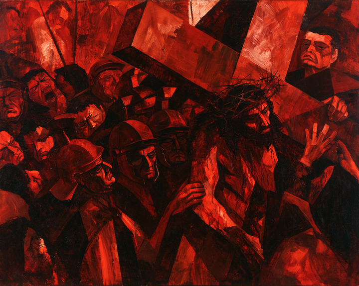 As Estações da Cruz - Expressionista · Paisagem n° 7