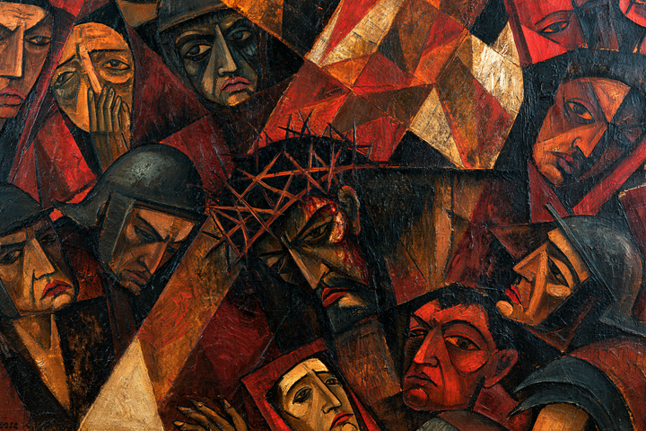 As Estações da Cruz - Expressionista · Paisagem n° 12