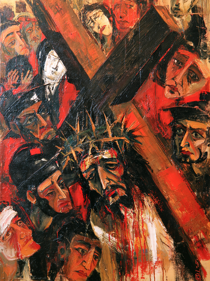 As Estações da Cruz - Expressionista · Retrato n° 14