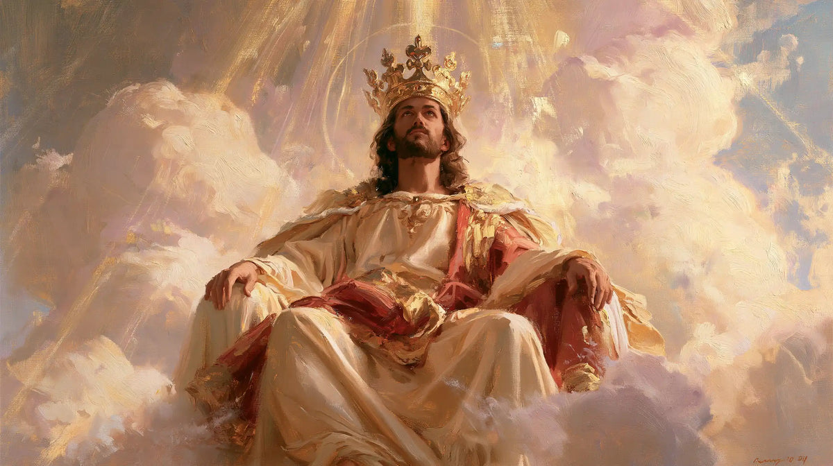 Jesus the King — The Gaze Beneath Pearly Light