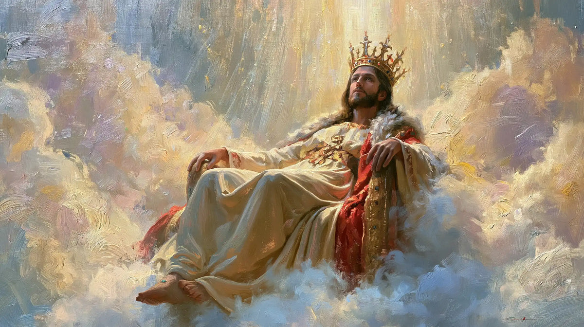 Jesus the King — The Throne Above Blue Mists
