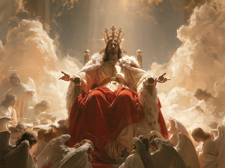 Jesus the King - Jesus the King with Angels · Landscape n° 4