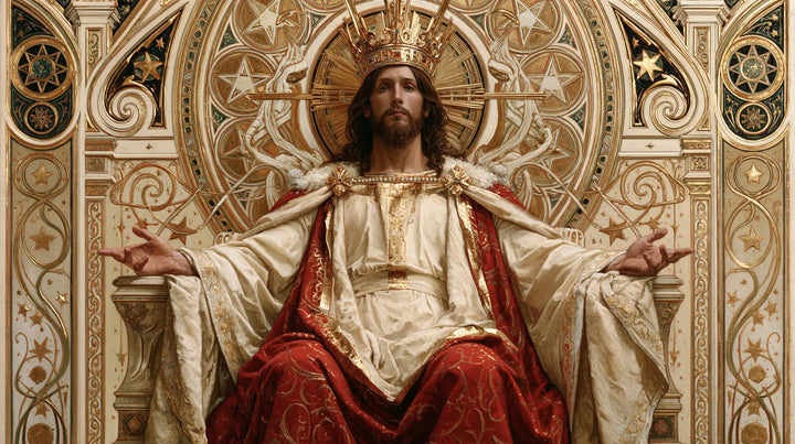 Jesus the King - Sacred Art Nouveau · Landscape n° 10