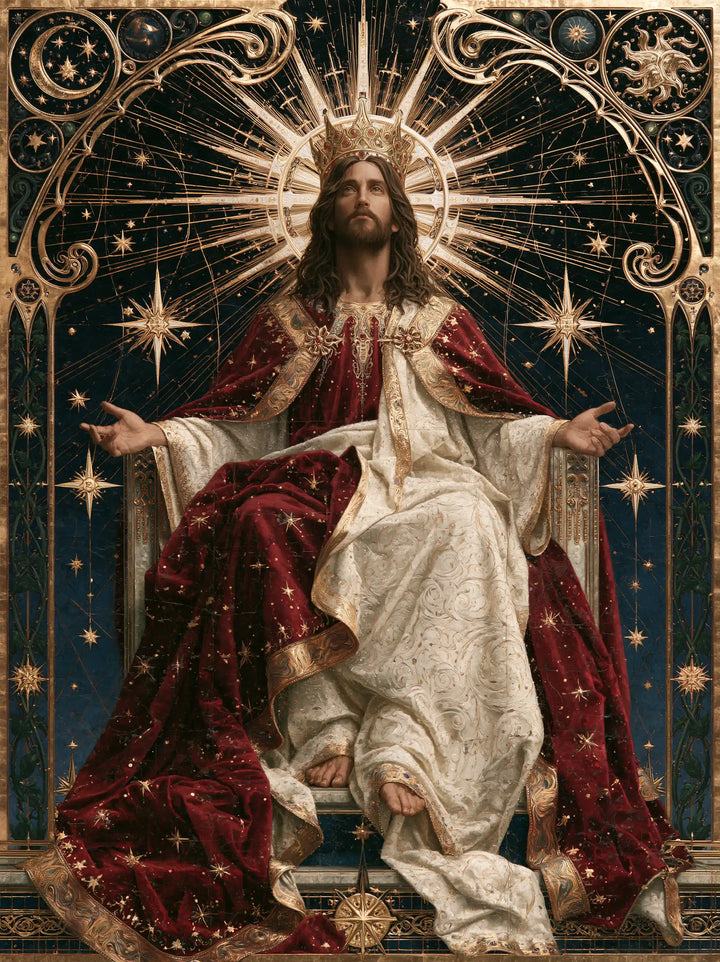 Jesus the King — The Halo in Night’s Lace