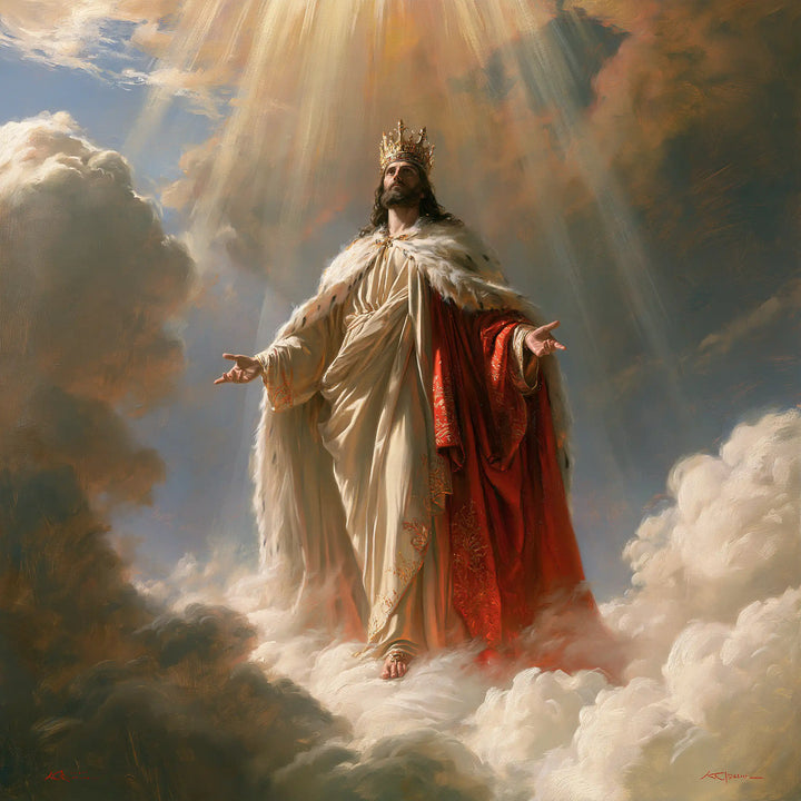 Jesus the King - Sacred Monumental View · Square n° 2