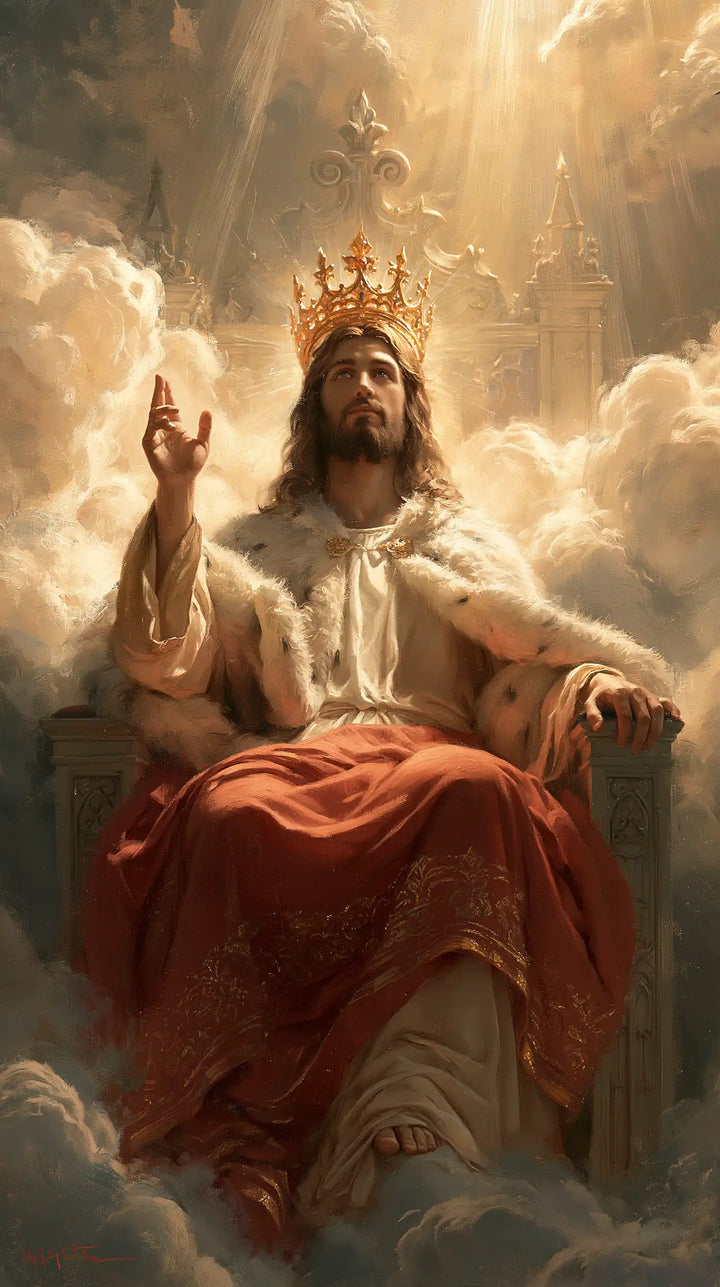 Jesus the King - Sacred Royal Majesty · Portrait n° 3