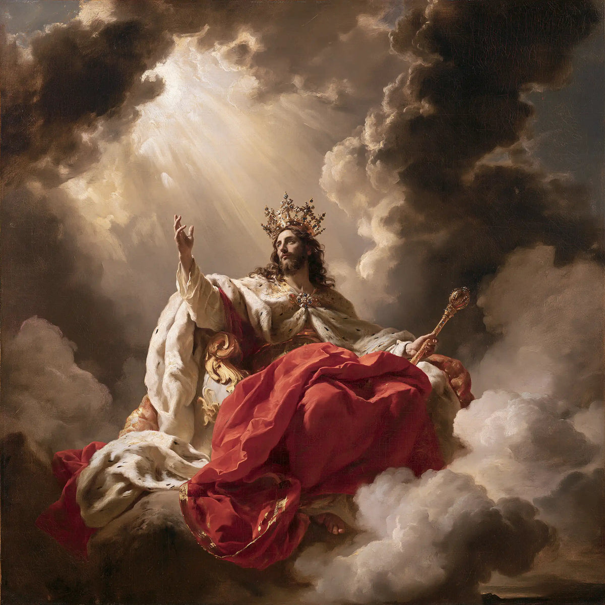 Jesus the King - Theatrical Baroque · Square n° 3